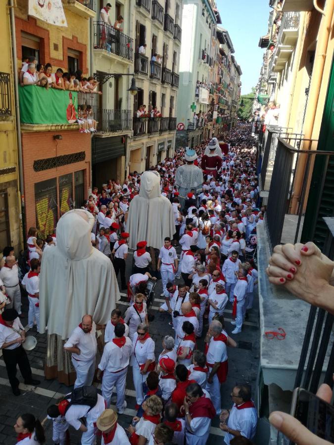Balcon Curva De Estafeta - Centro Daire Pamplona Dış mekan fotoğraf
