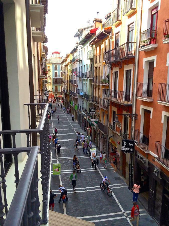 Balcon Curva De Estafeta - Centro Daire Pamplona Dış mekan fotoğraf